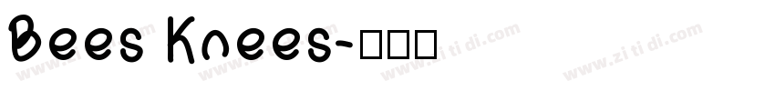 Bees Knees字体转换